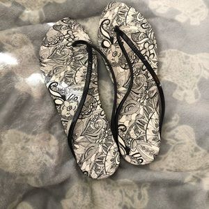 Sakroots Jelly flip flops